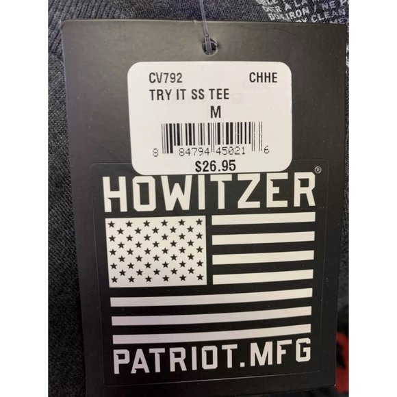 HOWITZER by AFFLICTION Men's T-Shirt S/S TRY IT - Picture 6 of 11